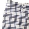 Brooks Brothers Check Pattern Stretch pants white Women Used