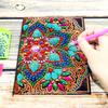 Notebook DIY Mandala Special Shaped Embroidery Cross Stitch Diary Book