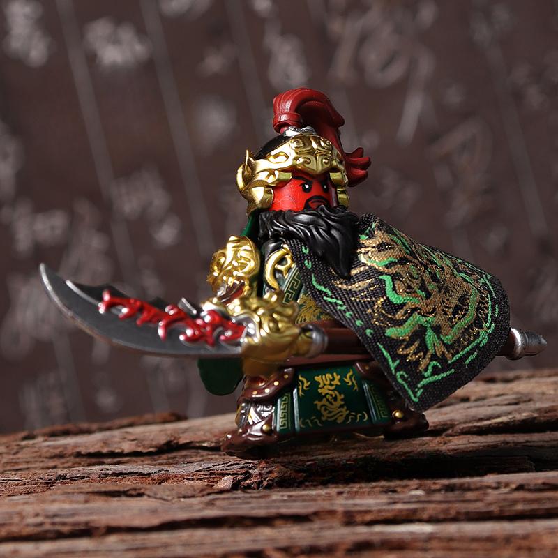 

MOC Три царства Древний Сунь Цюань Хуан Чжун Гуань Юй Чжан Фэй Версия в доспехах Солдатик Конструктор Человеческая кукла Игрушка NO BOX