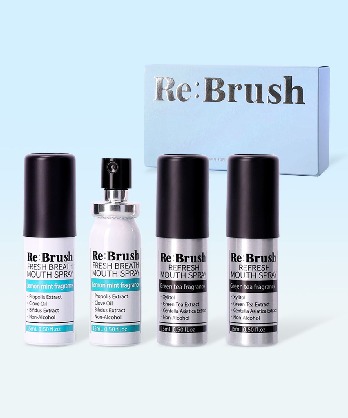 Alcohol-free Oral Spray Gift Set (4 x 15ml)