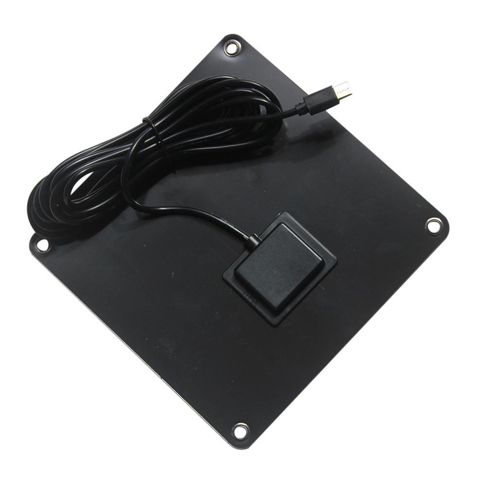 4W 12V Monocrystalline Silicon Solar Panel with Type-C Interface for Outdoor Garden Light/Security Camera Charging Board