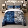 Brighton & Hove Albion Football Design Bedding Set Custom Text 1 Duvet Cover & 2 Pillow Cases