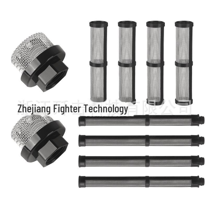 High-Pressure Airless Sprayer Kit: Nozzle, Duckbill Seat, Pipe, Spray Gun Filter, Extension Rod.