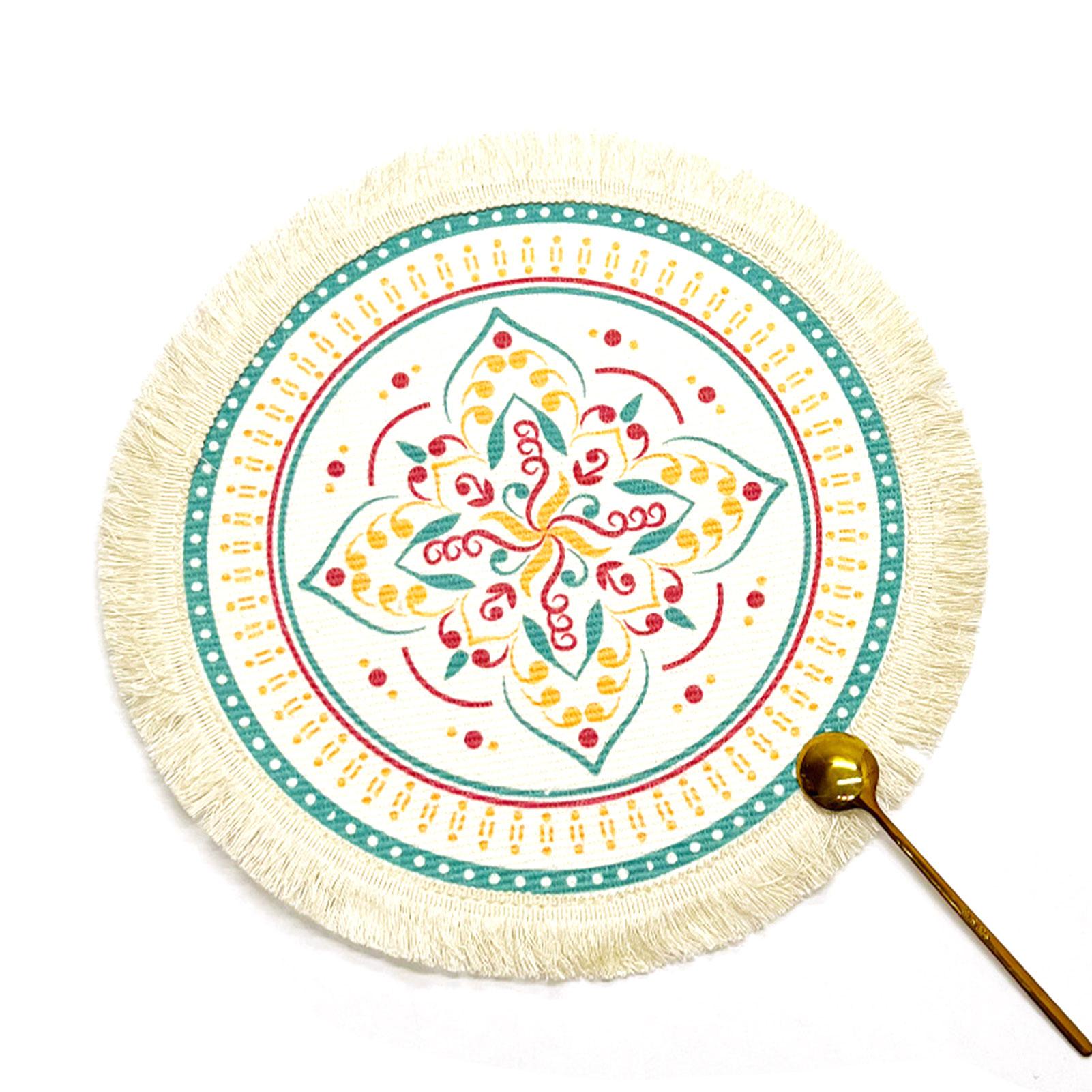 

Чешский хлопковый коврик для столовых приборов, моющиеся хлопковые коврики под чайник для дома