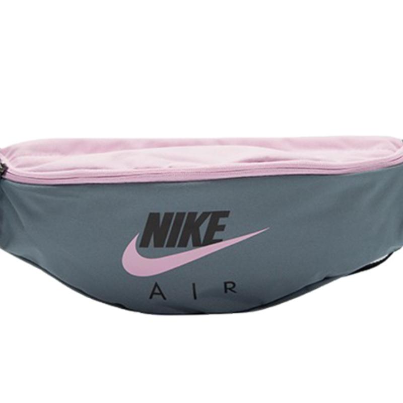 Nike Polyester Crossbody Fanny Pack Regular Unisex Light Gray Casual CW9263-031