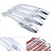 For Honda Civic 8 2006 2007 2008 2009 2010 2011 Luxurious Chrome Door Handle Cover Trim Catch Car Stickers Accessories Garnish