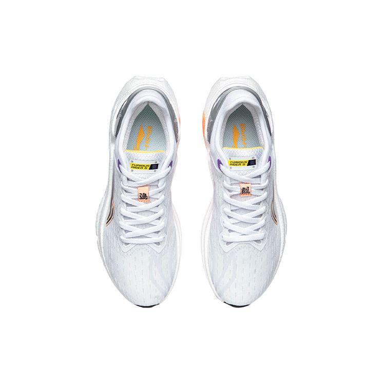 Li Ning Fabric TPU Shock Absorption Non-Slip Wear-Resistant Breathable Supportive Lightweight Low-Top Casual Shoes Women Sneakers ARZR002-5