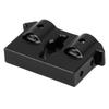 RC Front Bumper Mount Replacement for Redcat Ascent 18 1 18 Scale RC Aluminum Front Bumper Connector Black