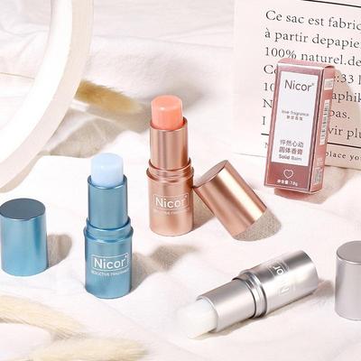 Solid Balm Lasting Fragrance Light Fragrance Portable Solid Perfume for Male and Female Students