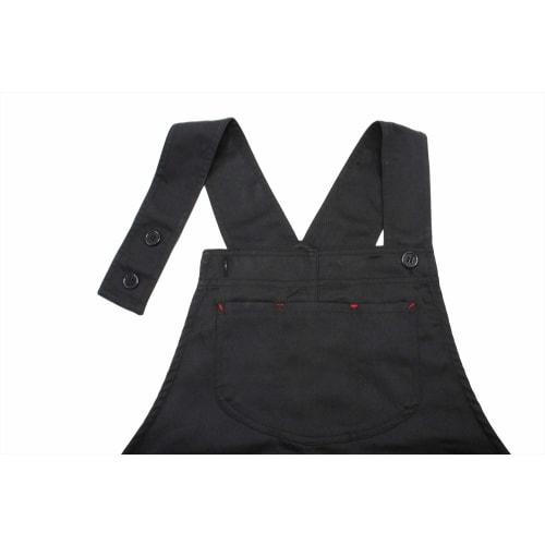 Anes Tunic-Style Apron, Cafe Apron, A-Line Overalls, Restaurant Apron, Cooking Apron, Nursery Teacher Apron, Women's, Khaki #p537