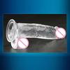 3 Sizes Realistic Transparent Crystal Big Dildo Masturbator for Female Women