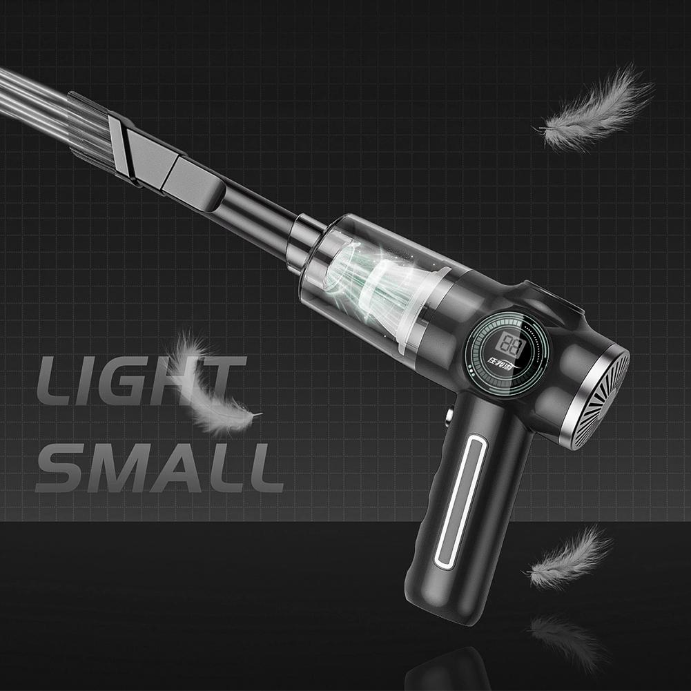 Wireless Powerful Vacuum Cleaner Strong Suction Vacuum Cleaner USB Charging Small Household Car Vacuum Cleaner