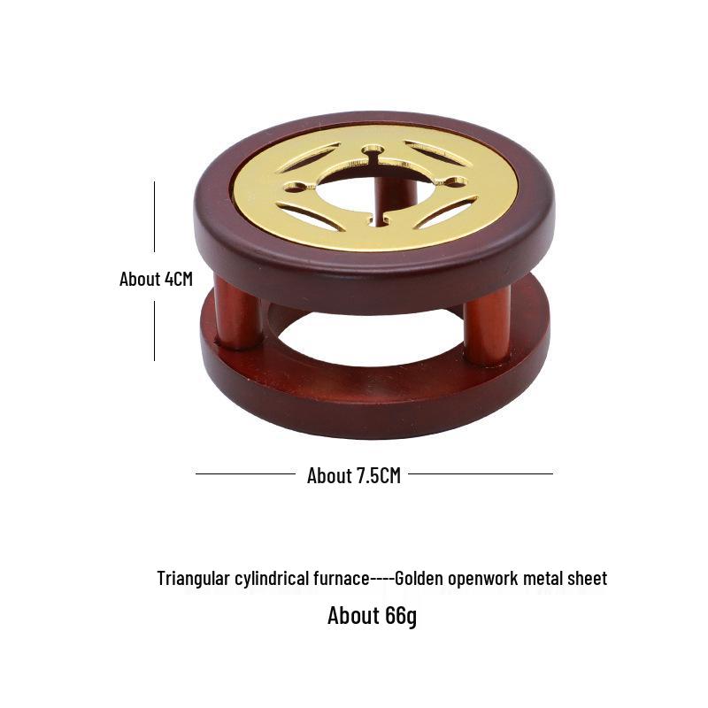 Wood-Fired Hollow Sealing Wax Furnace for Retro Wax Pellets and Sticks