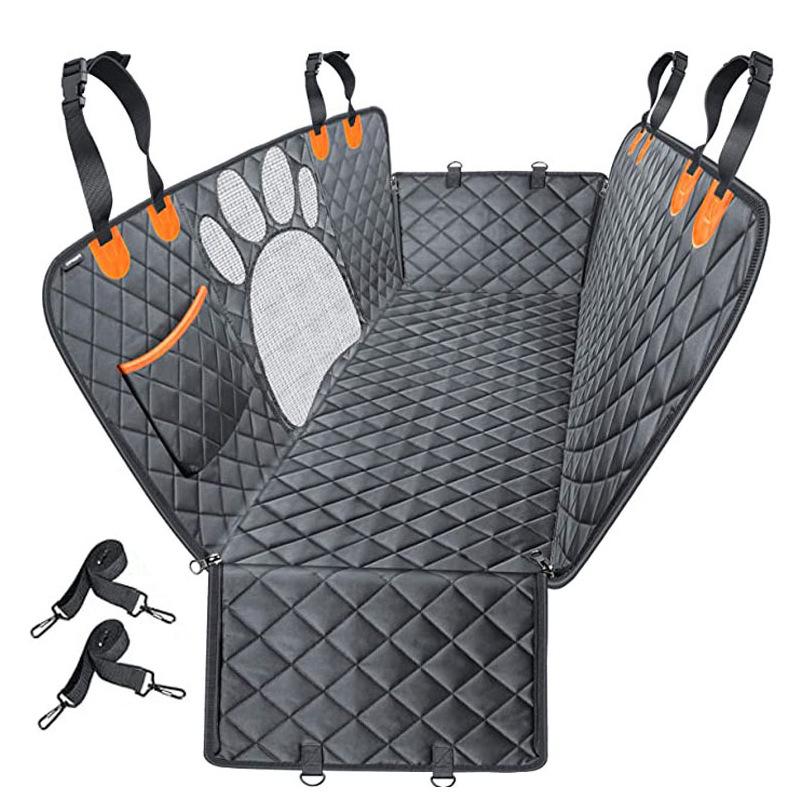 Waterproof Quilted Car Seat Mat for Pets - Thickened Rear Seat Protector
