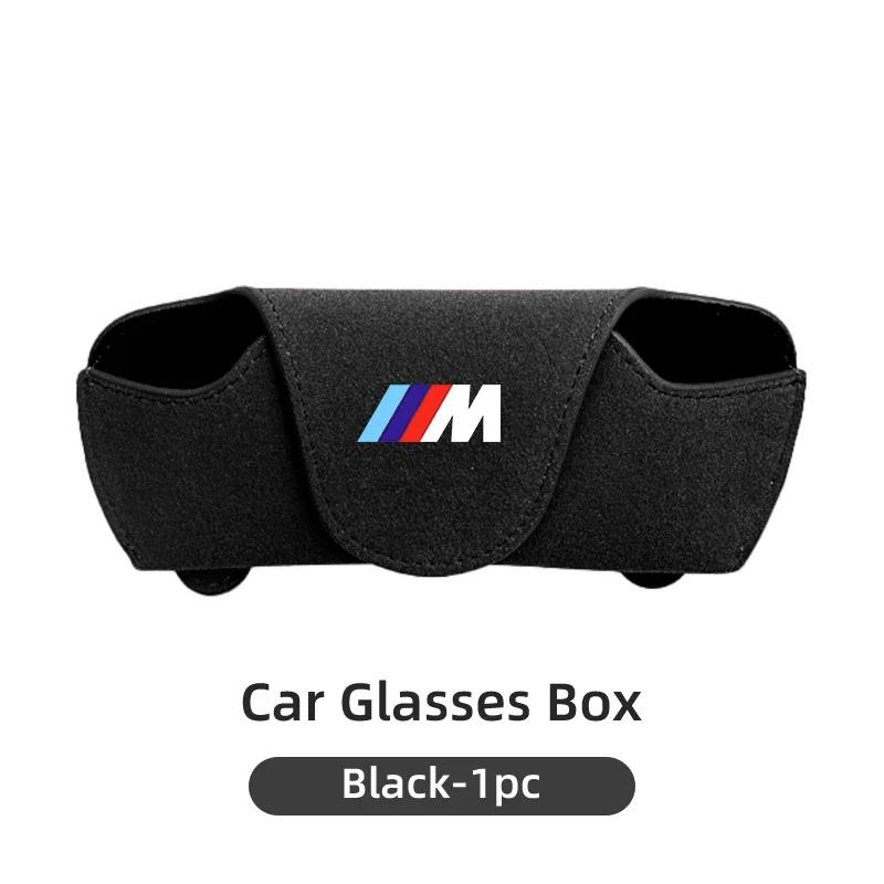 

New Car Visor Glasses Holder Clip Sunglasses Storage Case Accessories For BMW 1 3 5 Series X1 X4 X5 X7 G20 G38 F20 F39 F48