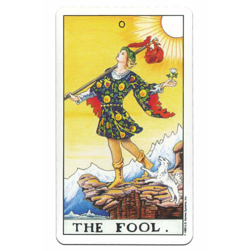 78-Card Tarot Card Set [Officially Imported] [Universal Waite Pocket Tarot Deck] Includes Japanese Booklet "Pocket Manual" Rider-Waite Edition / Perfe