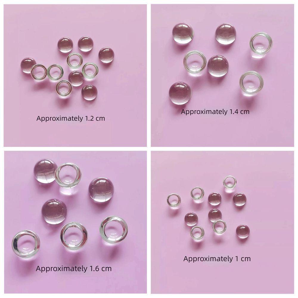 3D Clear Raised Keyboard Stickers Silicone Raised Pad Long Nails Keyboard Stickers Comfortable Protection Thick