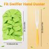 Cleaning Duster 5 Replacement Heads Reusable  Dust Brush Flexible Dust Cleaner Gap Dust Removal Household Cleaning Tools