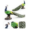 Realistic Plastic Farm Life Peacock Toy Figure  Authentic Hand Painted Bird Model Figurine Fun Collectible Educational Play Toys