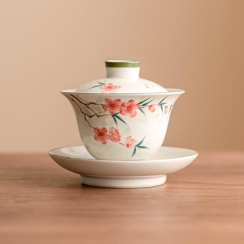 Jiumuqing Ceramic Gongfu Tea Gaiwan
