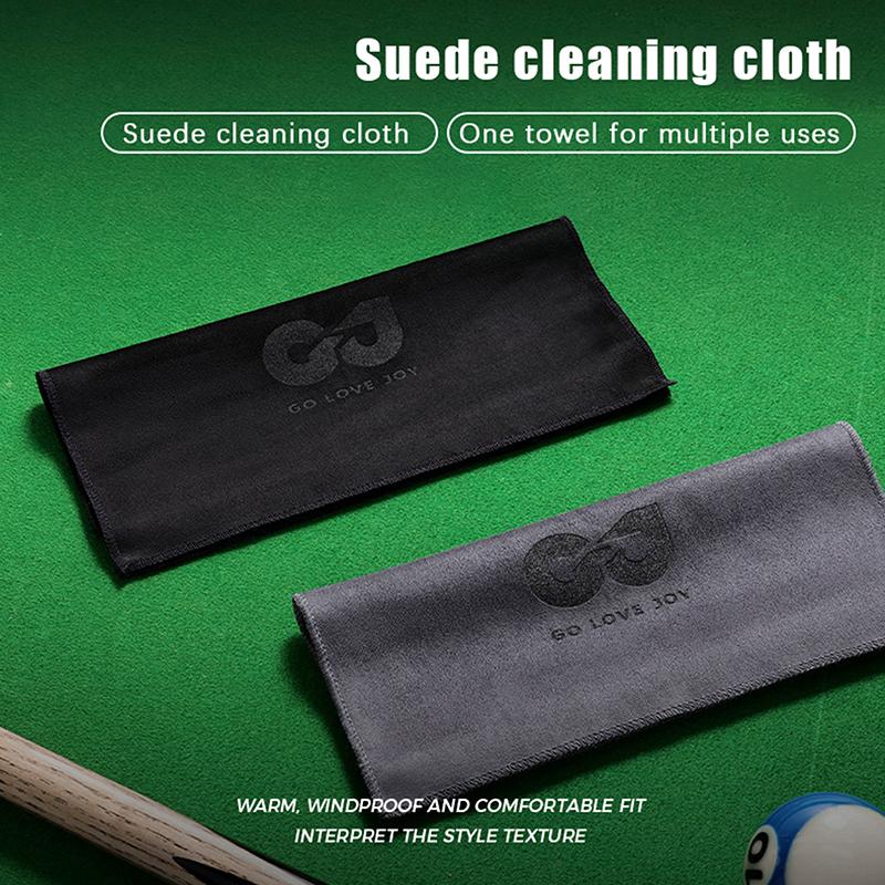 1 Stück Multifunktionale Langlebige Weiche Pool Queue Reinigungs-Handtuch Stange Wischen Mikrofaser Reinigungs-Tuch Waschbar Snooker Handtuch