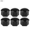 20pcs 19mm Car Wheel Nut,Nylon PA66 Car Wheel Nut Auto Hub Screw Cover Bolt Rims Exterior (Black)