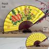 Silk Cloth Fans, Blank Folding Fans, , Custom Drawing and Calligraphy Fans, Men's Chinese Style, Ancient Style, Advertising, Calligraphy Fan, White