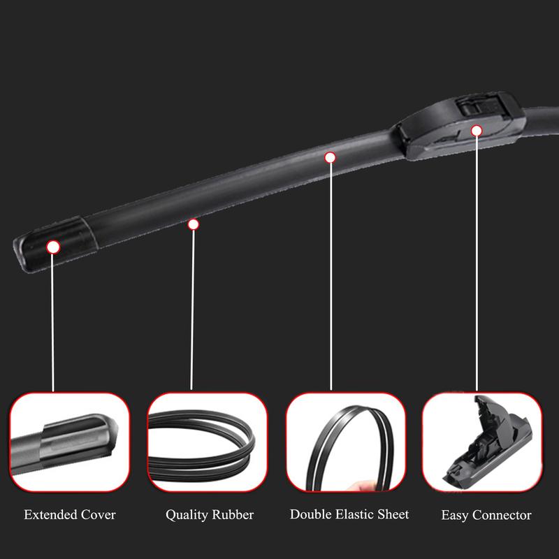 2PCS Front Windshield Wiper Blades Arms Set for Suzuki Jimny JB64 JB74 XL GL -2024 2025 Car Parts Exterior Accessories