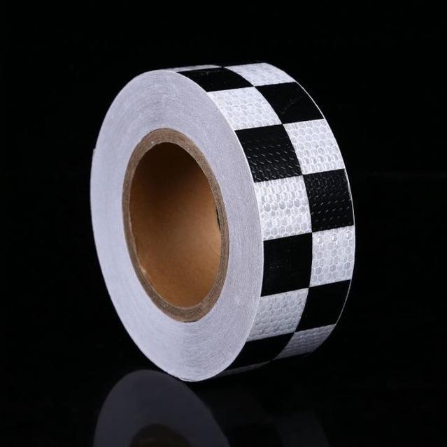 Reflective Safety Warning Tape 5cm X 3m for Trucks, Buses, and Cars