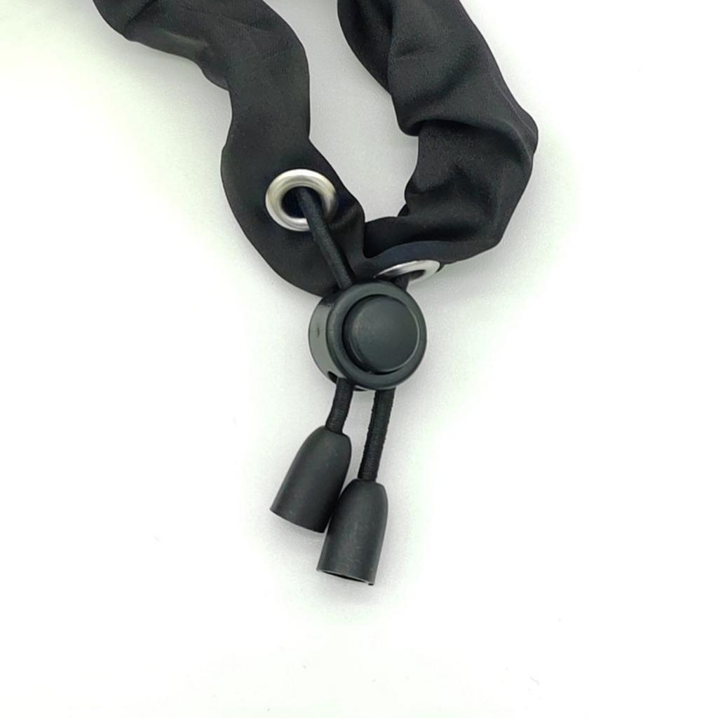 Adjustable Hair Scrunchies for Women Afro Puff Invisible Ponytail Holders Extra Length Accessories for Thick Curly Hair