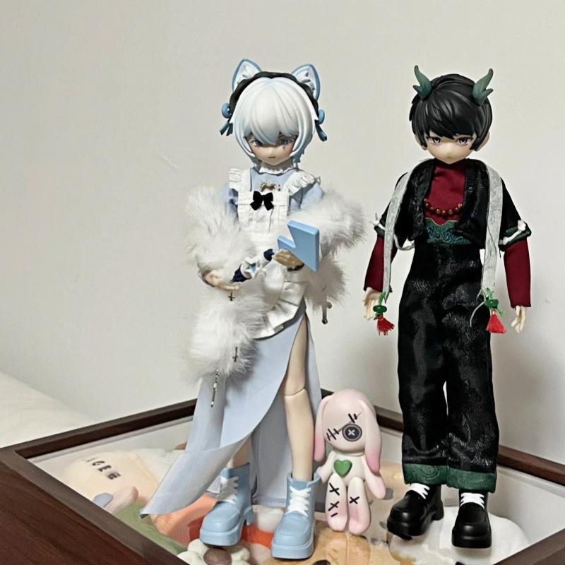 Genuine Zack Blind Box Event Series 1/8 Bjd Boy'S Knuckle Action Figure Poseable Joint Mobility Toy Gifts Anime Collector Model