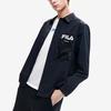 Fila Letter Logo Sports Casual Jacket Men Outerwear Black F11M229402F-BK