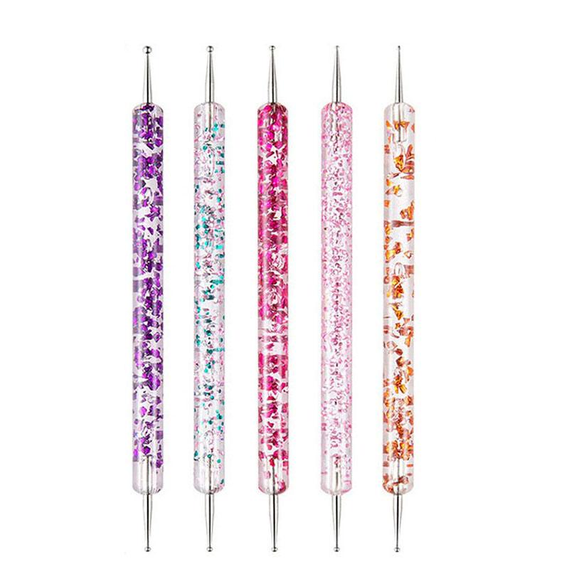 New 3/15PCS Nail Art Brushes Nail Gradient Brush Set French Builder Gel Brush Gel UV Polish Manicure Tools XJS09