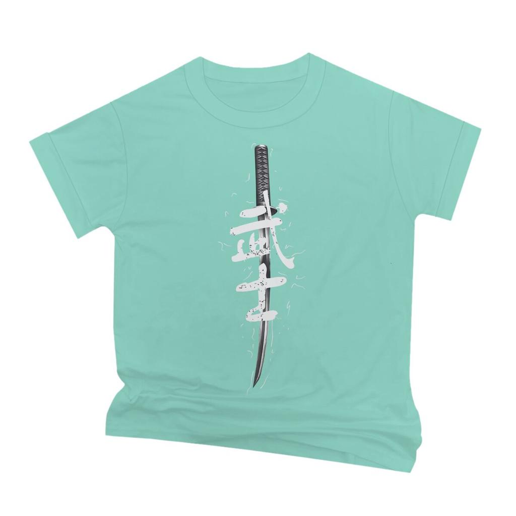 Japanese Samurai Sword Graphic Unisexs Tshirt Japanese Katanas Casual Loose Crew Neck Short Sleeve Summer Streetwear