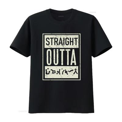 Straight Outta Earth Dialling Code Stargate SG1 Atlantis Gift  T Shirt Vintage Washed Comfortable Slightly Unisex Homme
