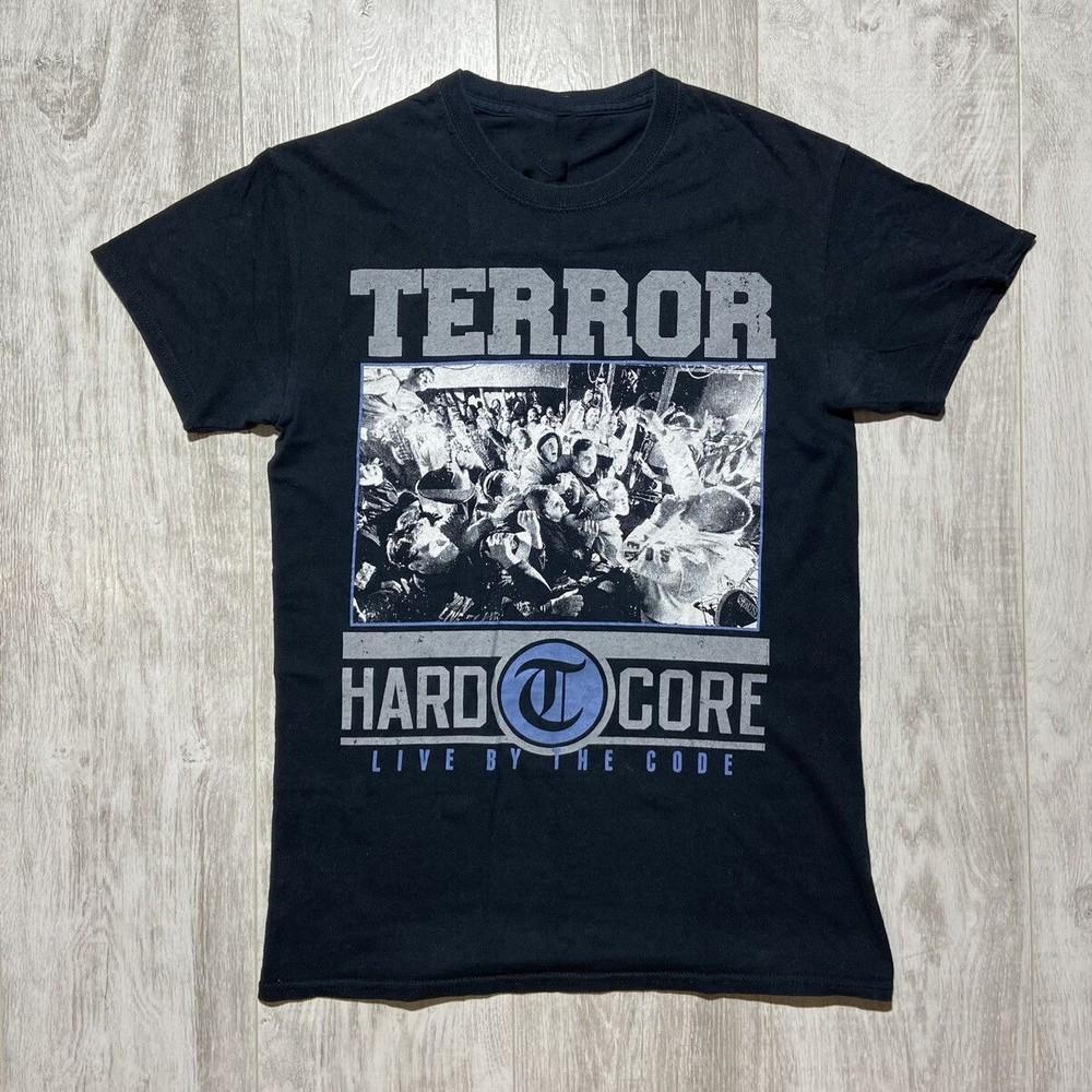 

Редкая черная футболка с принтом черепа и костей Terror Bones Подарок для фаната BL767 Унисекс XXXXL