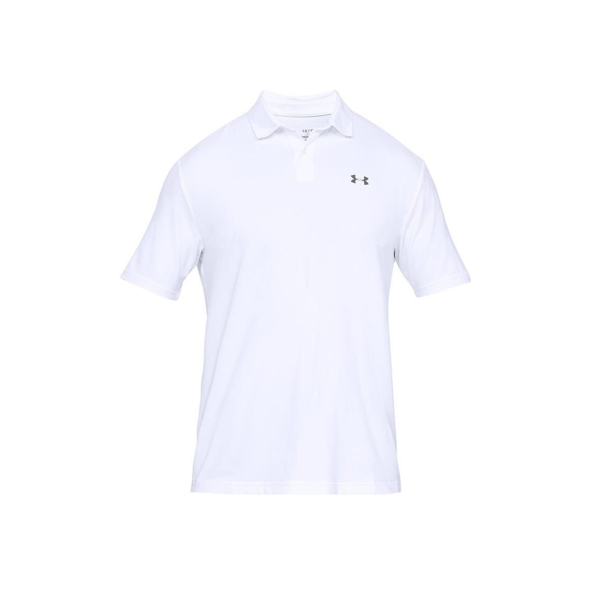 

Мужские поло для гольфа с прямыми штанинами Under Armour Performance 2.0 Regular Fit, белые 1342080-100 XXL