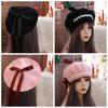Warm Lolita Beret Japanese Style Beanie Cap Y2k Painter Hat  Cosplay