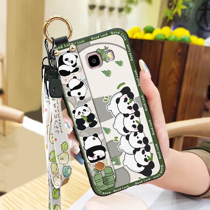Cartoon Phone Holder Phone Case For Samsung Galaxy J510/J5 2016/J5108 Anti-knock Waterproof Shockproof Anti-dust Cute