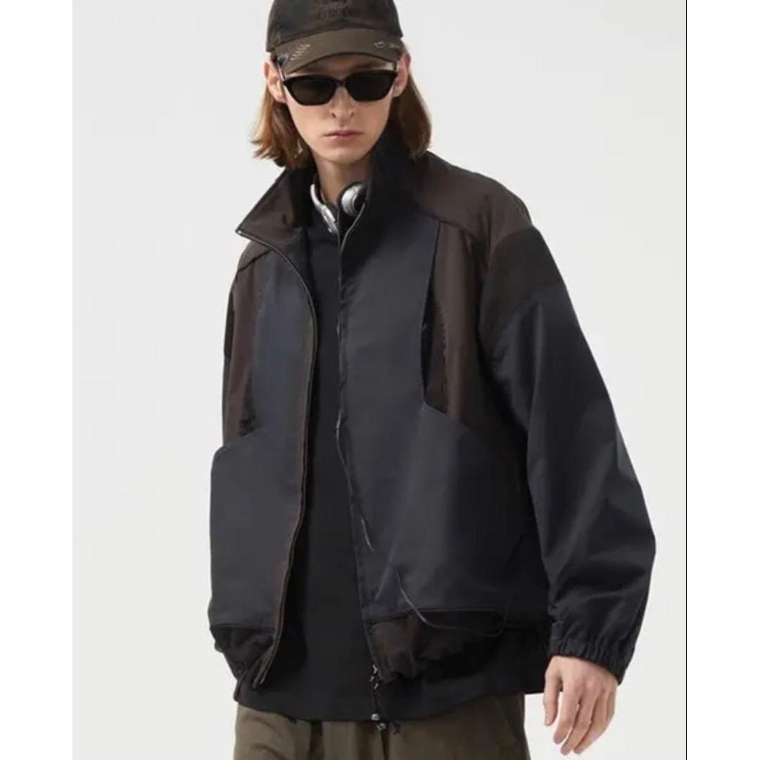 [New] DECESOLO Stand Collar Jacket Tech Wear Arc teryx