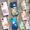 Cartoon Peach Mochi Cat Case For Honor 90 Lite 70 50 X9a X8a X7a X6a X7 X8 X9 9X 8X Magic 5 Pro Magic 5 Lite Cover
