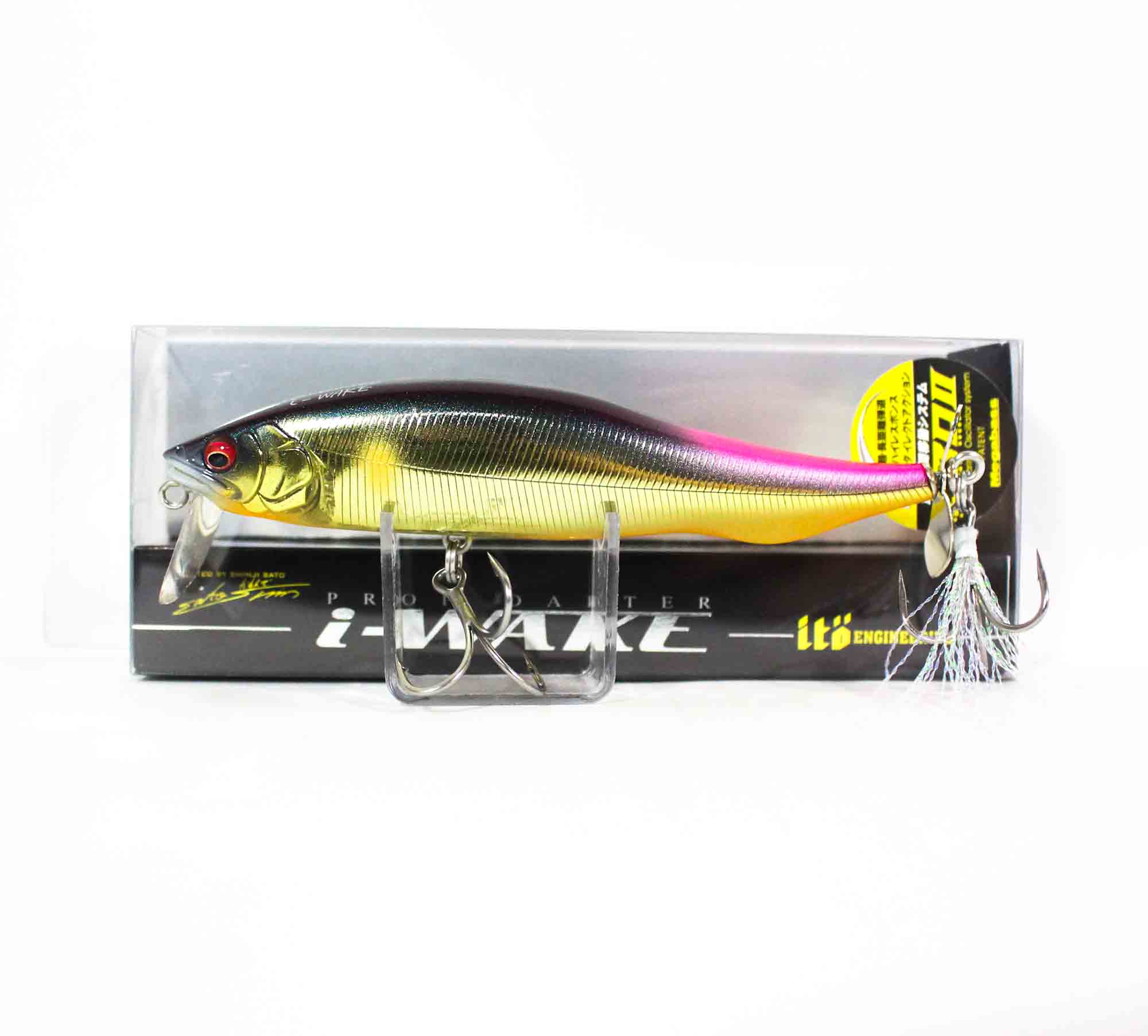 

Megabass I-Wake Prop Darter Floating Lure M Champagne Kinkuro Ayu (4200)