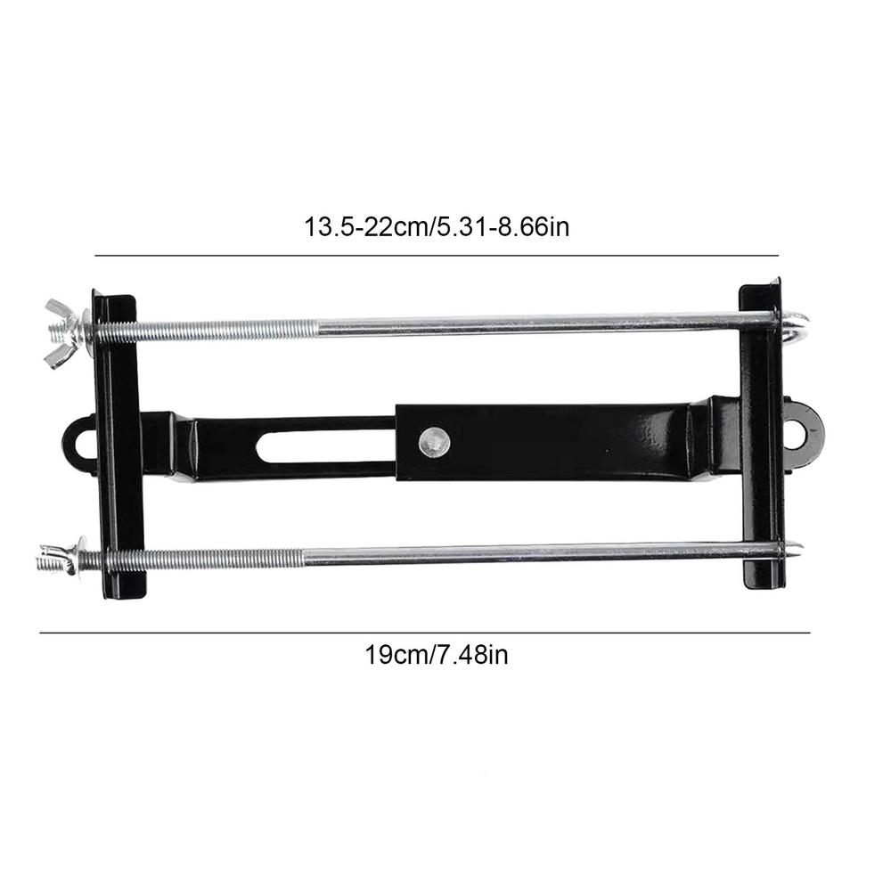 Car Battery Holder Battery Tie Down Hold Down Kit Battery Mounting Bracket Anti-Rust Car Battery Holder Bracket For Car