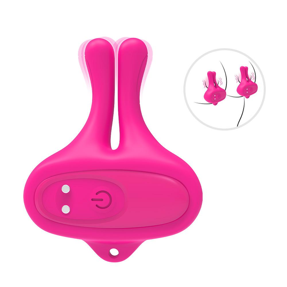 Brystvorteleker Brystvortevibrator 10 vibrasjonsmønstre for kvinnelige brystvorteklemme Seksuell nytelse Silikon Lettvekt usynlig brystvorteleker Sexleketøy for voksne