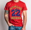 Caitlin Clark 22 Μπλουζάκι Indiana Fever Φανελάκι Φίλου Μπάσκετ Unisex T-Shirt