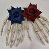 Skeleton Hand Bone Rose Hairpin Headwear Headband Accessory Props  Gift Girl Halloween Decoration