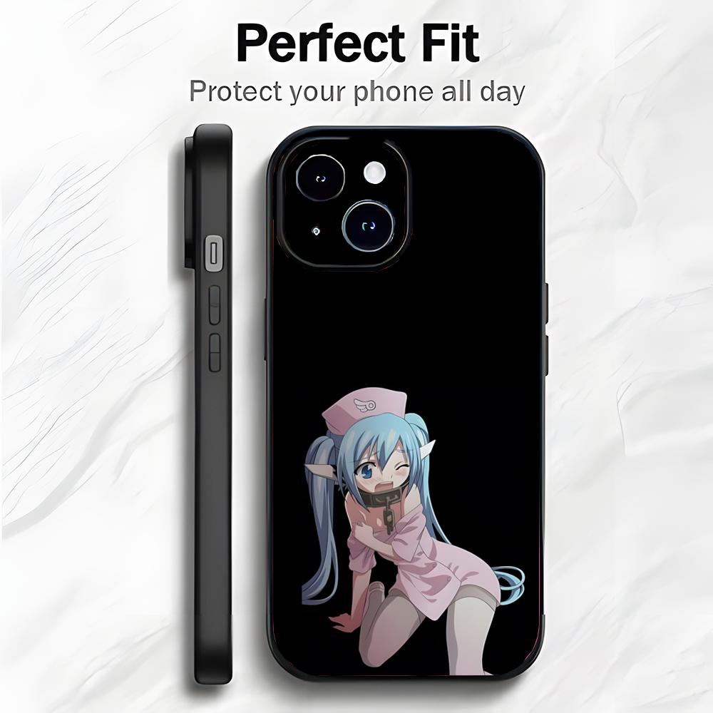 Fun Japanese Anime H-Heavens Lost Property Phone Case Phone Case Soft Packaging Lightweight For iPhone17 16 15 14 13 ProMax