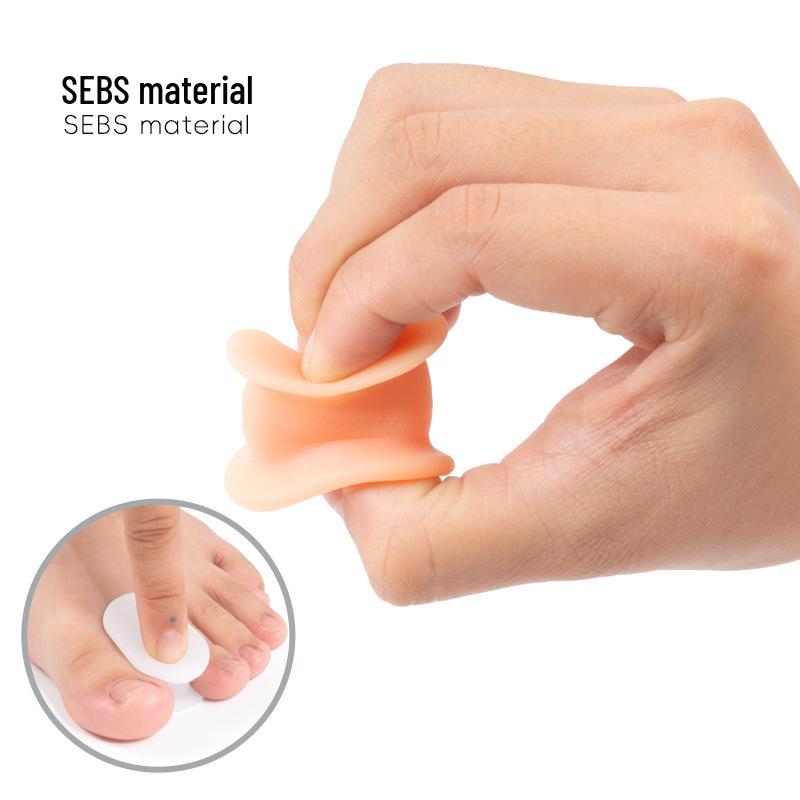 Silicone I-Shaped Toe Separator for Hallux Valgus and Bunion Overlap Correction