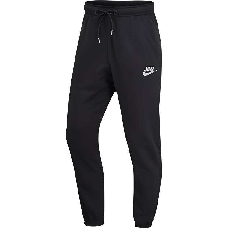 Men s Nike Fleece Knit Soft Lacing Sports Pants/Trousers/Joggers Black DM1243-010 XXL