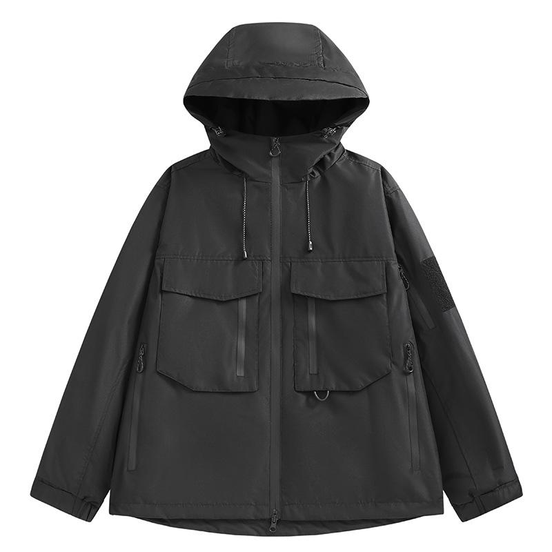 Ny Herr Berg Utomhus Klättring Jacka Dun Hardshell Tvådelat Set Tung Berg Tre-i-ett Jacka